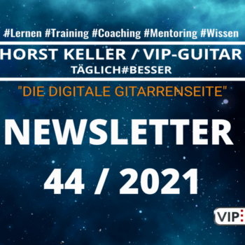 VIP-Guitar Newsletter Woche 44 / 2021