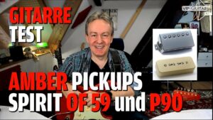 Amber Pickups: Spirit OF59 und P90