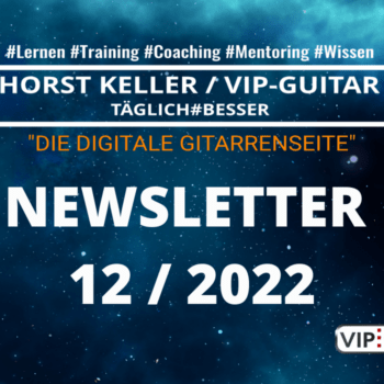 VIP-Guitar Newsletter Woche 12 / 2022