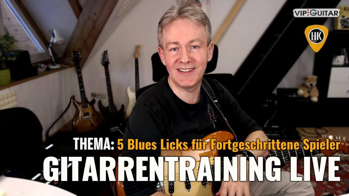 5 Blues Licks für Fortgeschrittene