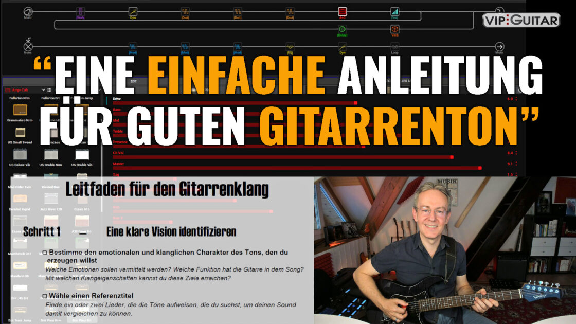 Eine einfache Anleitung für guten Gitarrenton