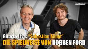 Die Spielweise von Robben Ford mit Sebastian Minet