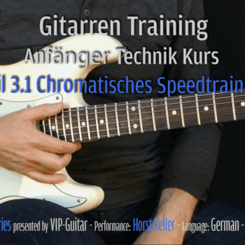Anfänger Technik Kurs Teil 3.1