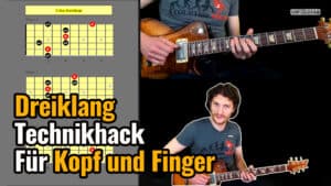 Dreiklänge Guitar-Hacks