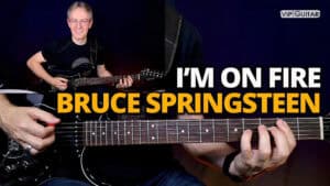 Toolbox DE Navigation überspringen Suchen Avatarbild Gitarre Songtutorial: "I'm On Fire" Bruce Springsteen