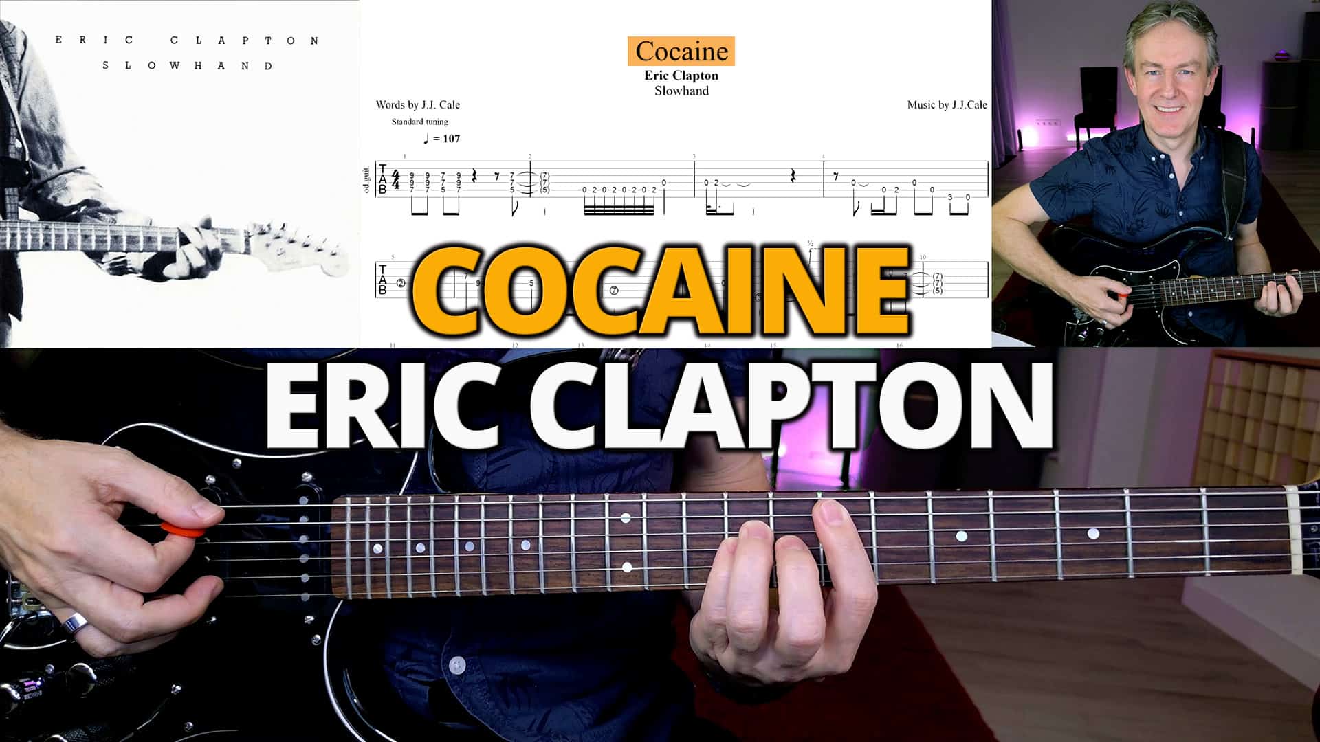 Cocaine Eric Clapton Songtutorial