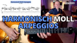 Harmonisch Moll Arpeggios