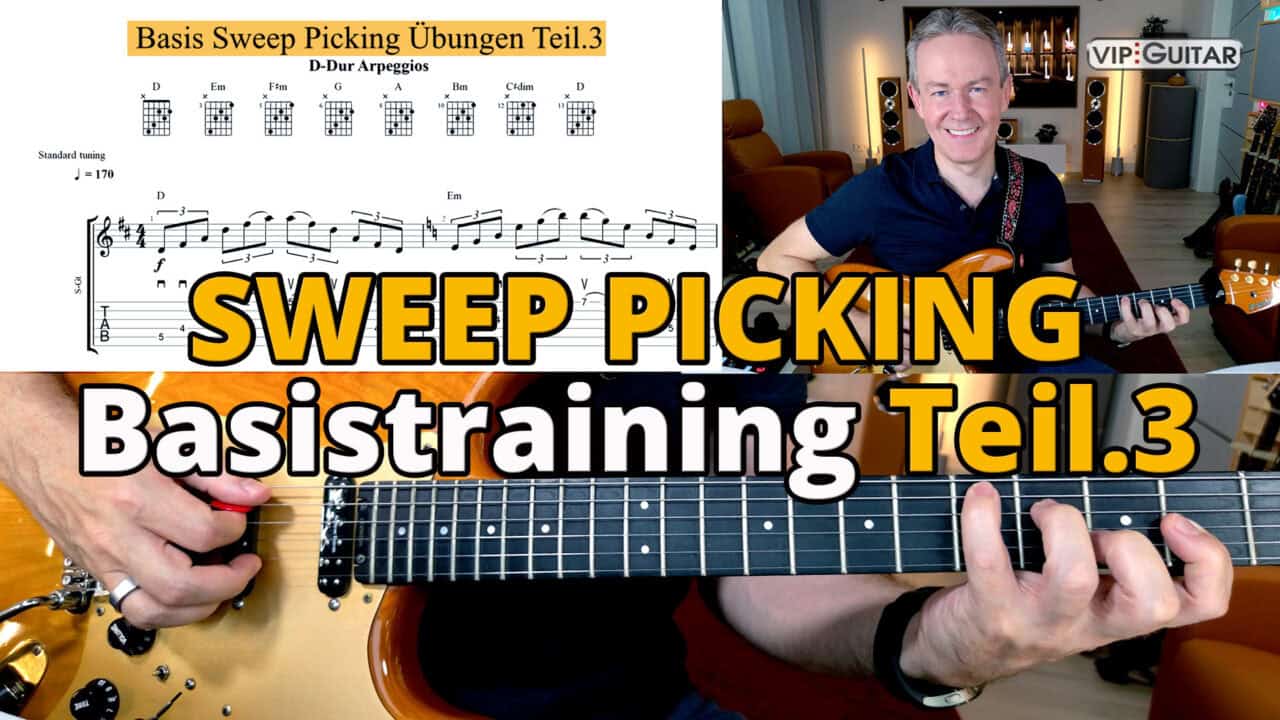 Sweep Picking Training Teil.3