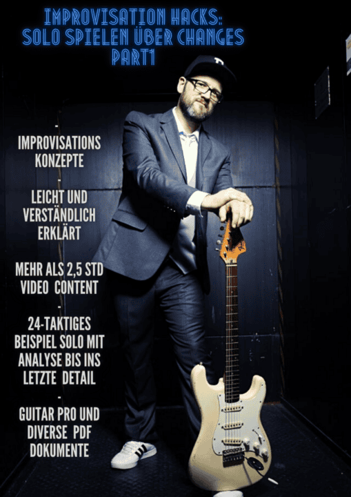 Melodisches Solospiel über Changes
