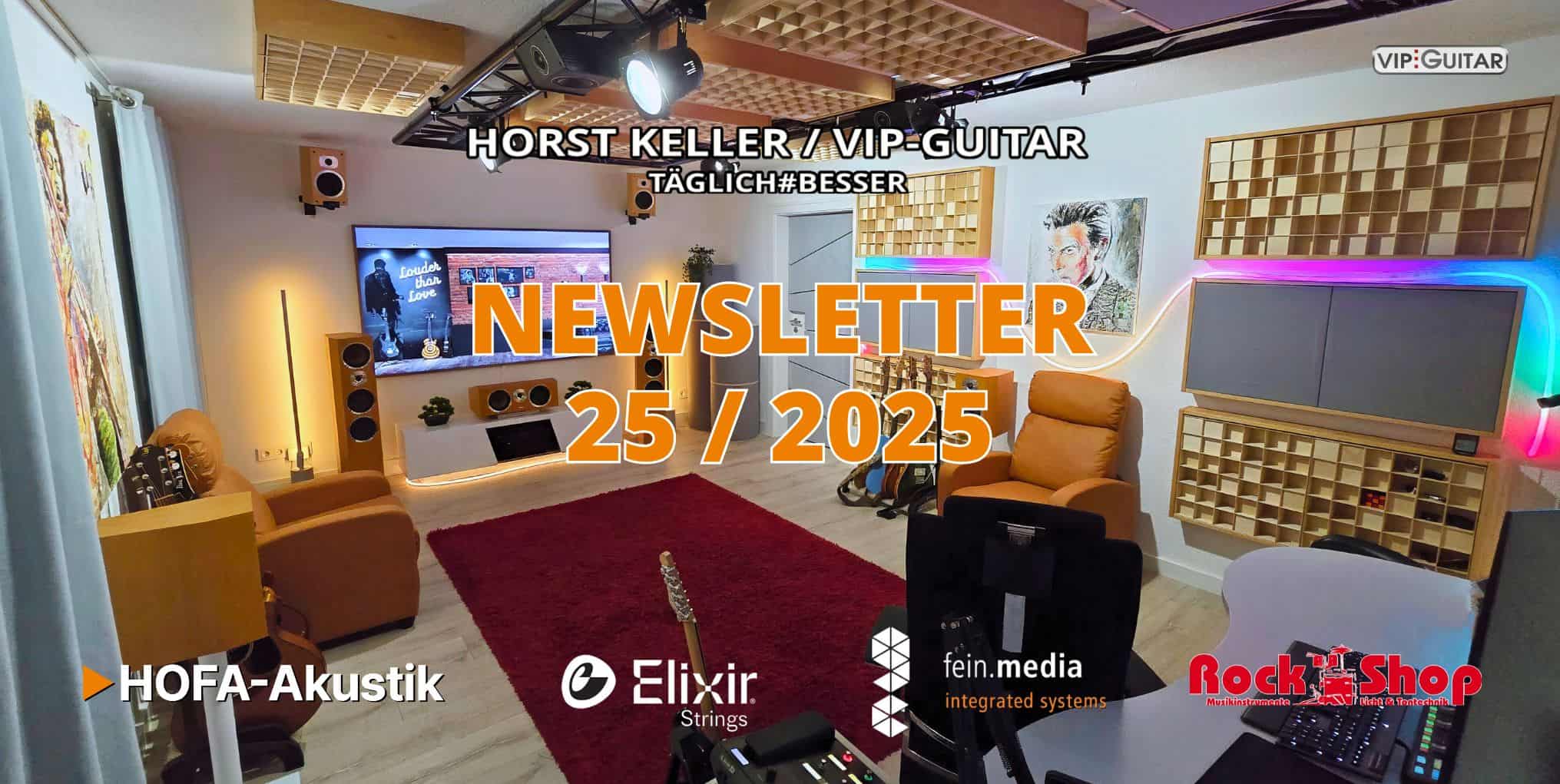 Newsletter VIP-Guitar 25.25