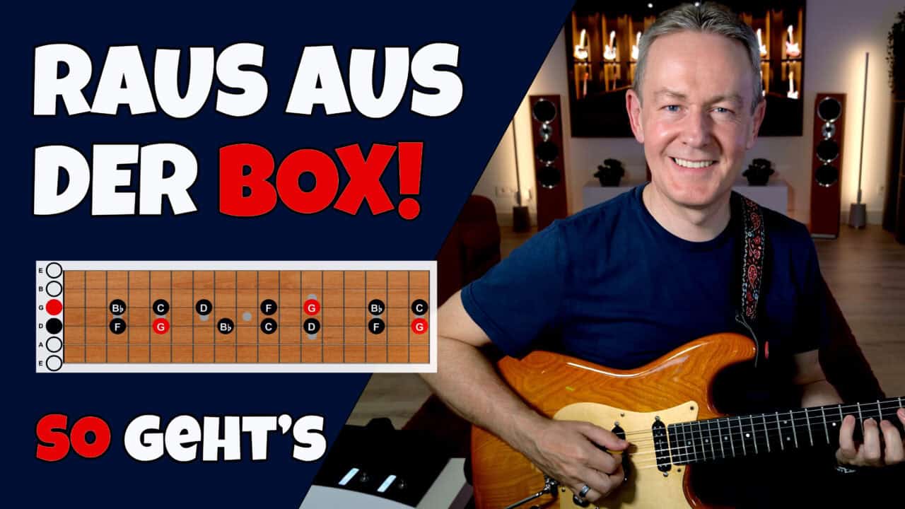 Pentatonik horizontal spielen lernen