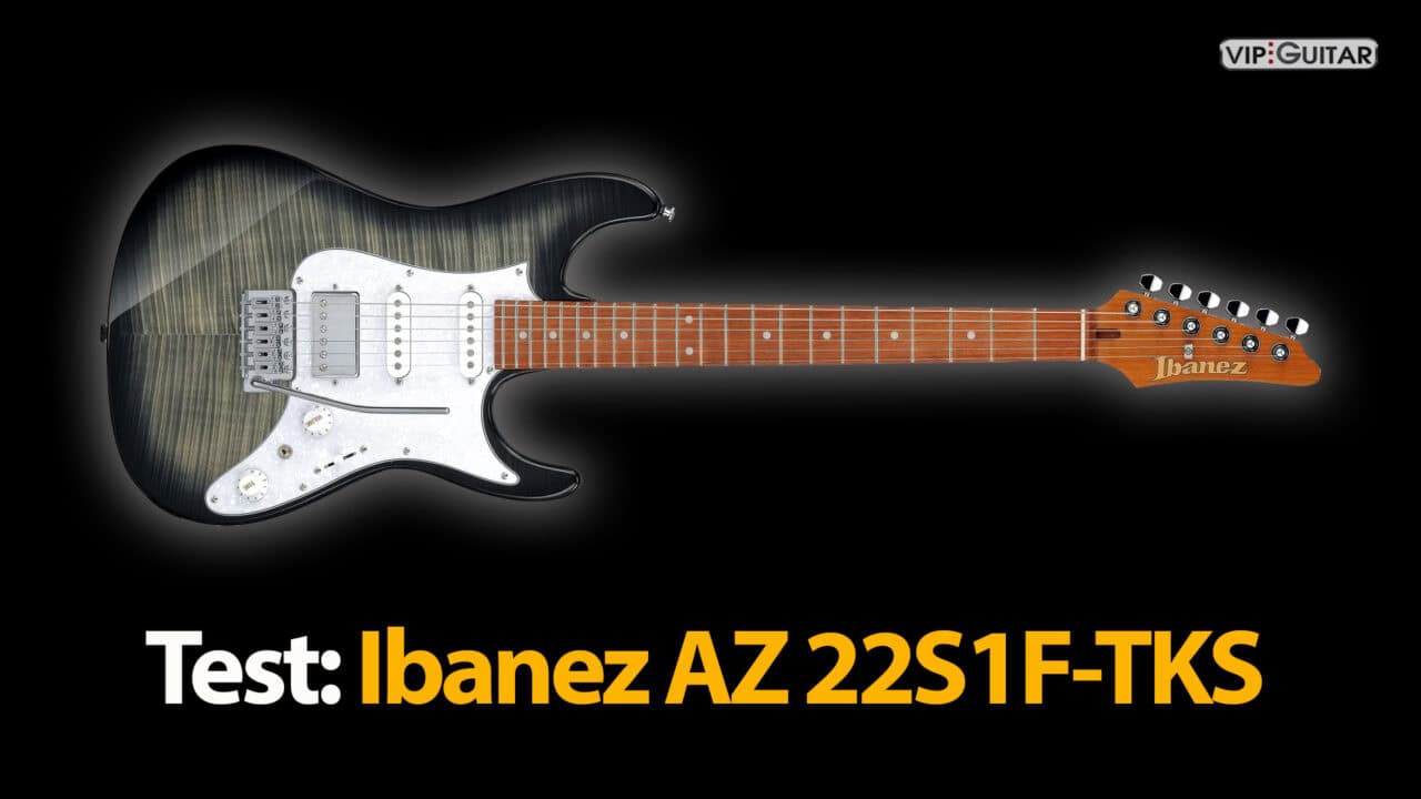 Test Ibanez AZ 22S1F-TKS