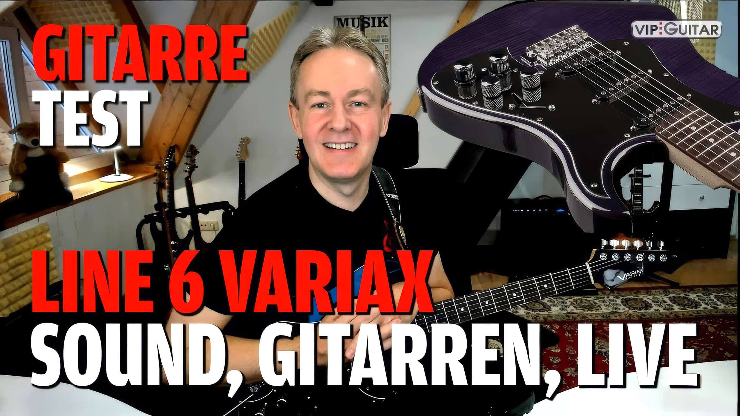 Line 6 Variax Test Horst Keller