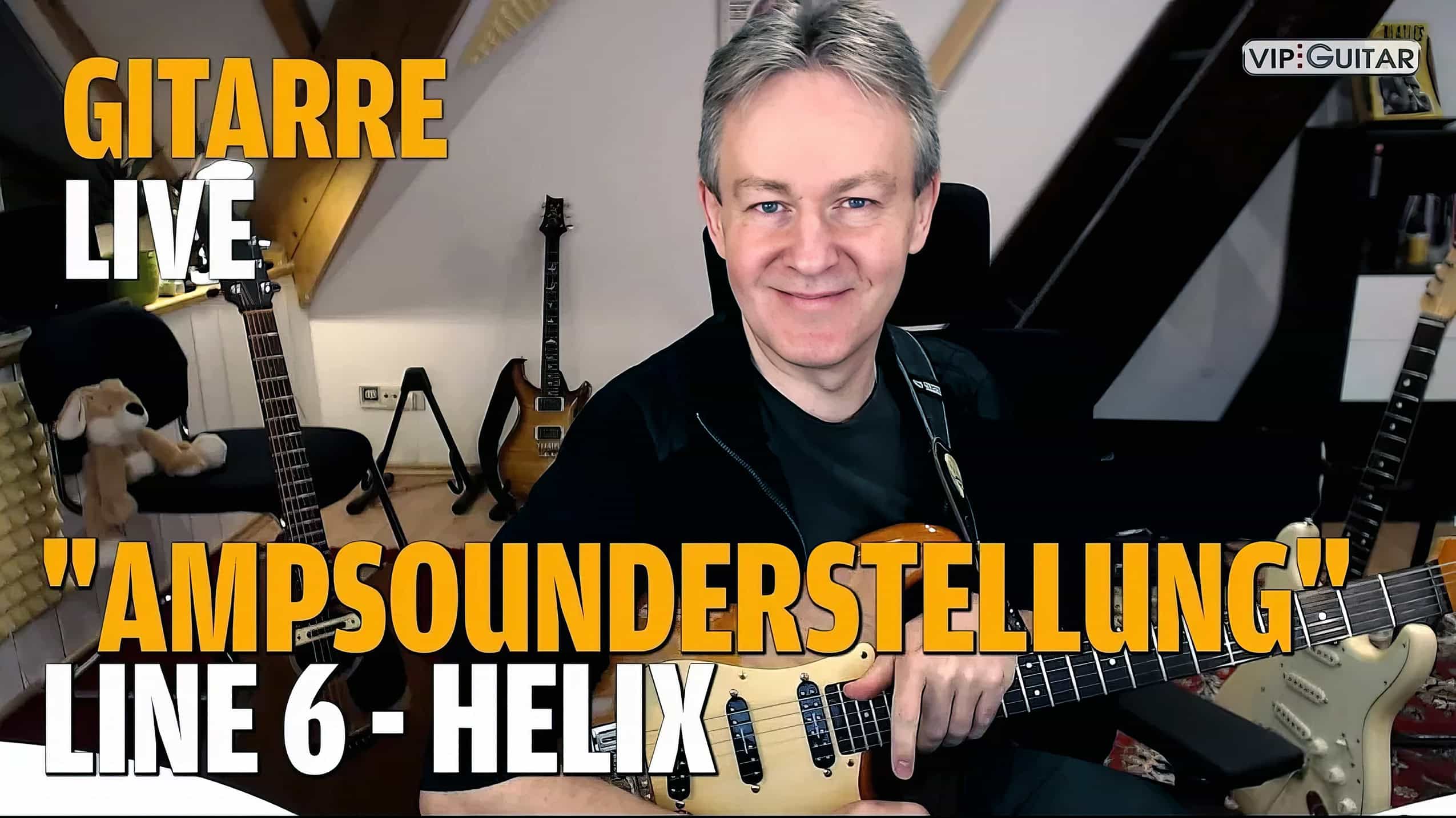 Amp-Sounderstellung mit dem Line6 Helix