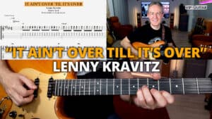 It aint over till its over - Lenny Kravitz