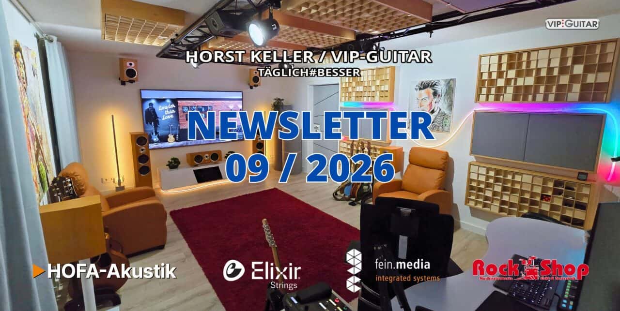 Newsletter VIP-Guitar 09.26