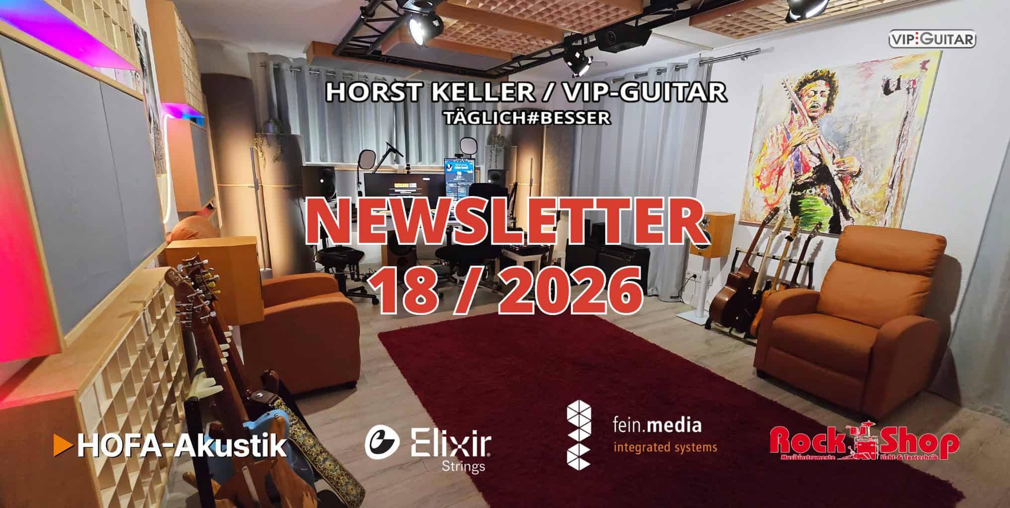 Newsletter VIP-Guitar 18.26