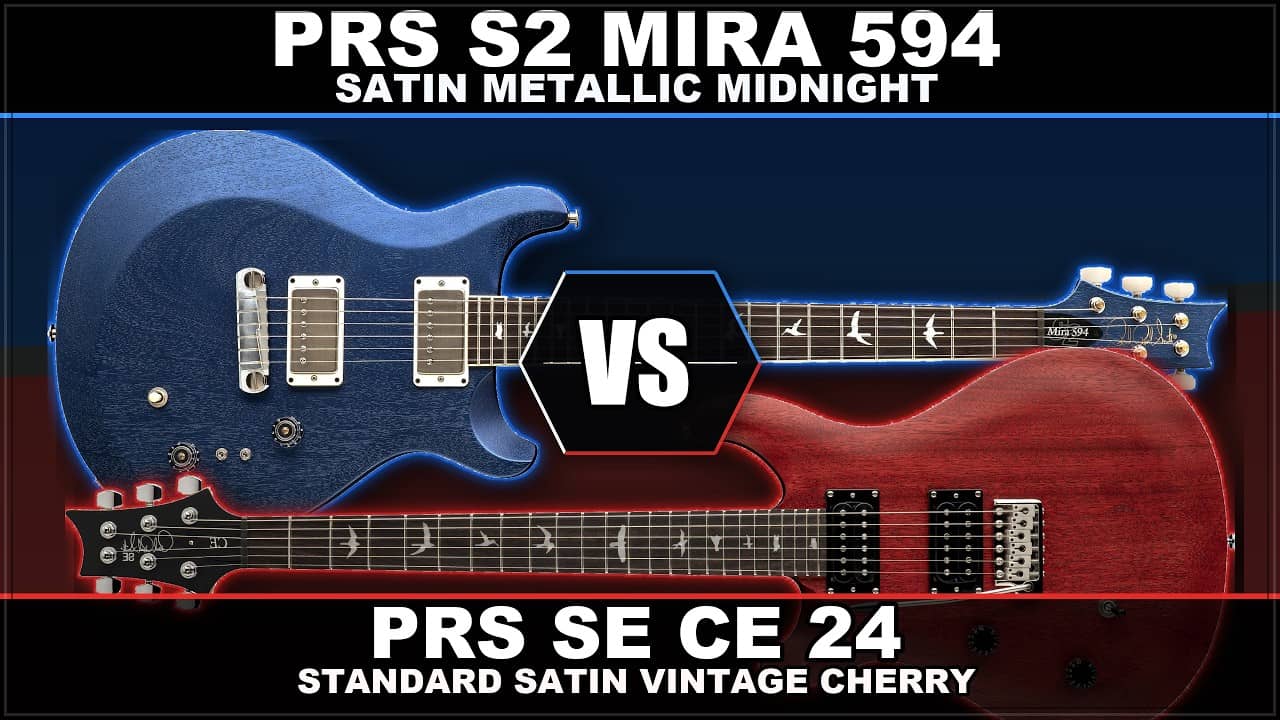 PRS SE CE 24 vs. S2 Mira 594 Gitarrentest