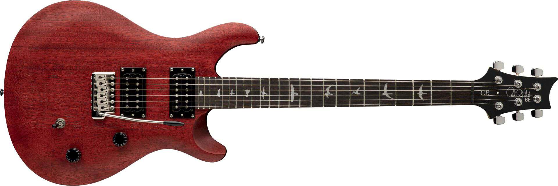 PRS SE CE 24 Standard Satin Vintage Cherry Vorderseite