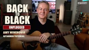 Back to Black Gitarre Amy Winehouse Tutorial mit Horst Keller