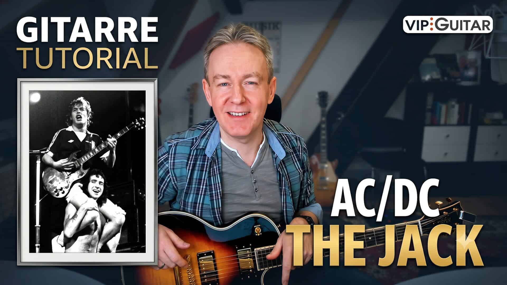 The Jack Gitarre AC/DC Tutorial mit Horst Keller