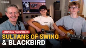 Horst Keller mit Jannis Langhorst und Tim Blesing, Sultans of Swing und Blackbird