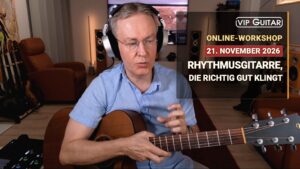 Online-Workshop Rhythmusgitarre mit Horst Keller am 21. November 2026