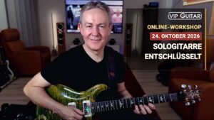 Online-Workshop Sologitarre entschlüsselt mit Horst Keller am 24. Oktober 2026